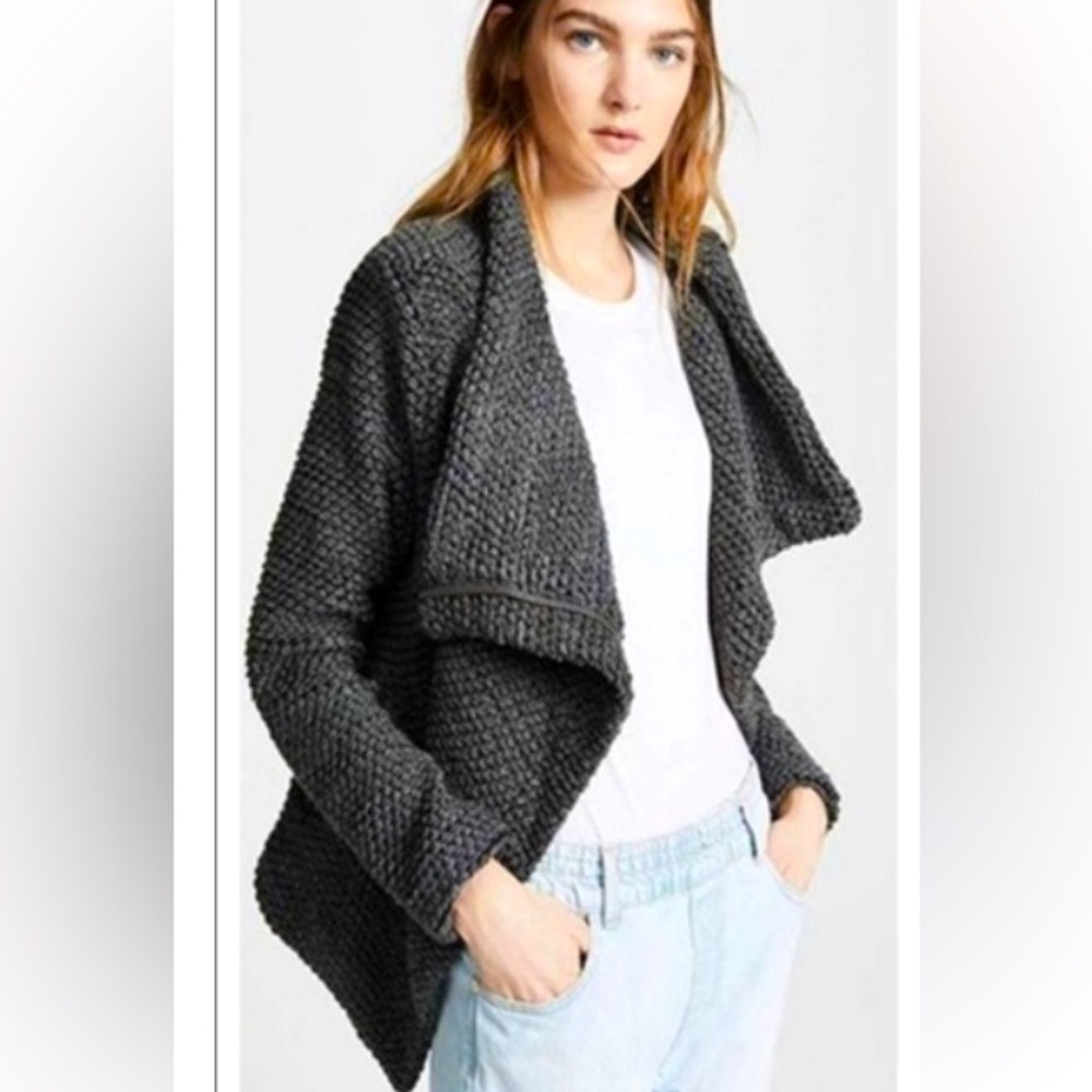 Blanknyc friend zone tweed jacket boho moto fall casual S $128 nwot Coat revolve